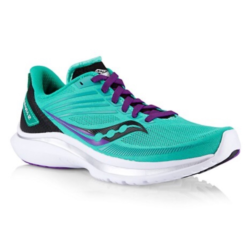 New SAUCONY Kinvara 12 Women's Size 10 Running Shoes Jade/Concord S10619-20 - Picture 7 of 9